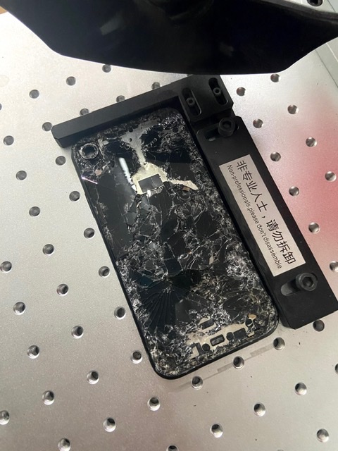 Iphone Back Glass Repair By Laser Technology