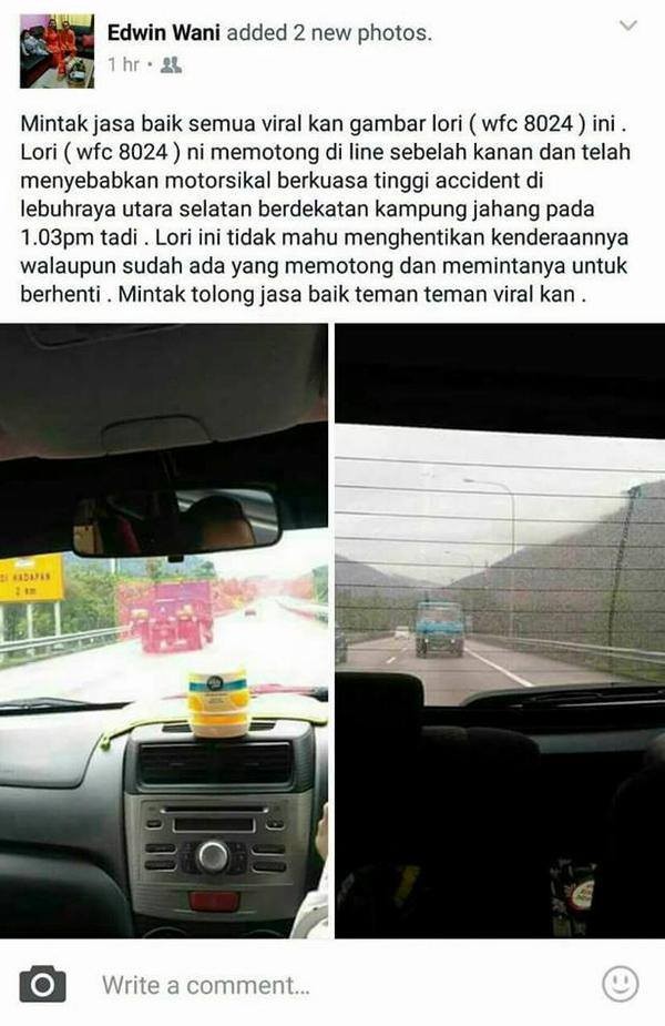 Penunggang Yamaha R6 Maut Kemalangan Di Tapah Carigold Forum