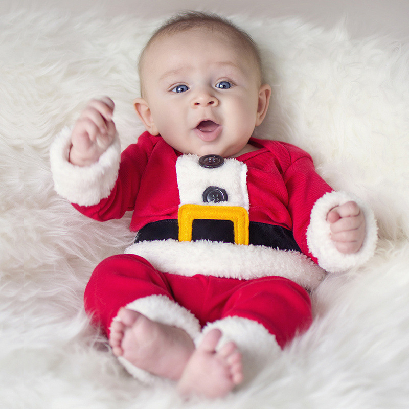 Children Christmas Clothing Set Baby Boys And Girls Christmas Suit