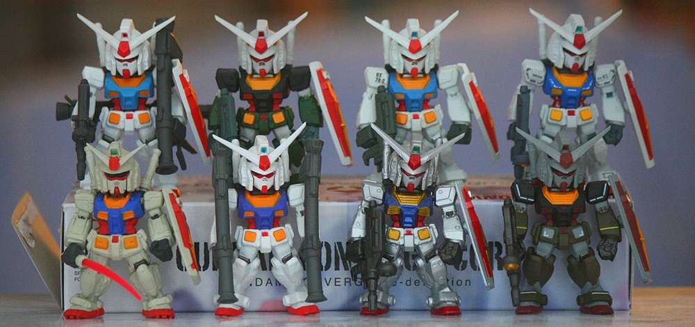 RARE NEW Bandai FW GUNDAM CONVERGE Part 1 No 01 RX-78-2 Gundam RX 78 RX78 RX-78