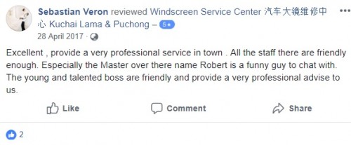 Windscreen Facebook Review