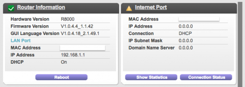 3 2 Router Information X6