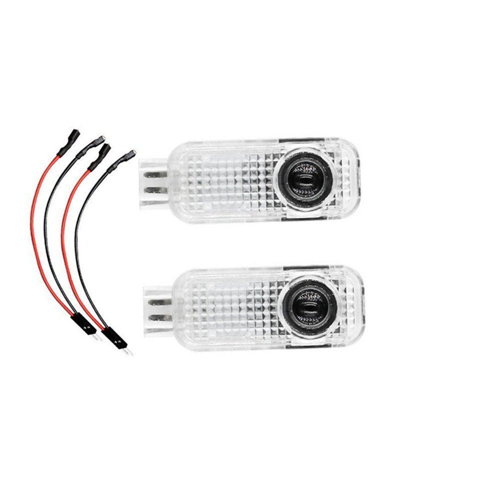 Projecteur Porte Voiture Yufana - Lumière De Bienvenue Aliés - Logo Personnalisé Sans Fil