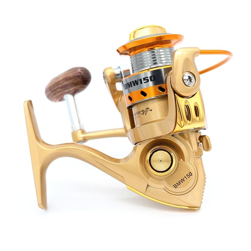 Ultra Light Small Fishing Reel Mini Spinning Freshwater Metal Body