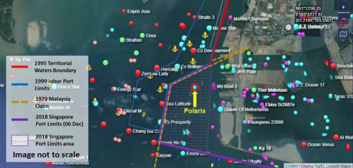 Singapore Coast Guard Chase Malaysia Coast Guard