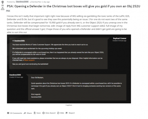 2018 12 14 12 56 25 PSA Opening a Defender in the Christmas loot boxes will give you gold if you ow
