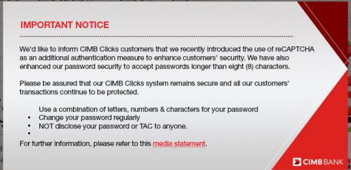 Cimb Clicks Secure Tac Not Working