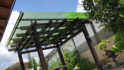 Lexan Polycarbonate Skylight Roofing Awning