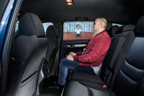 mazda cx8 rear seat