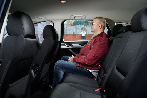 mazda cx9 rear seat