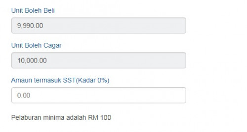 asb 2 unit boleh beli