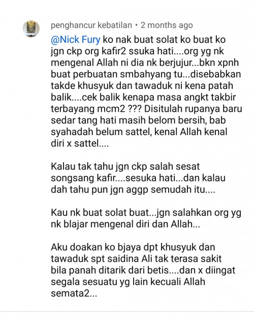 K Muslim Only In Xnak Solat Sebab X Kenal Tuhan