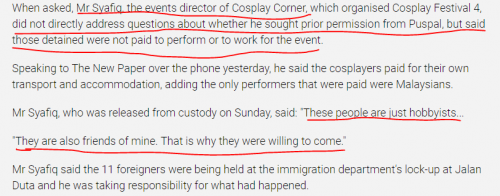 What's the commotion at cosplay festival?