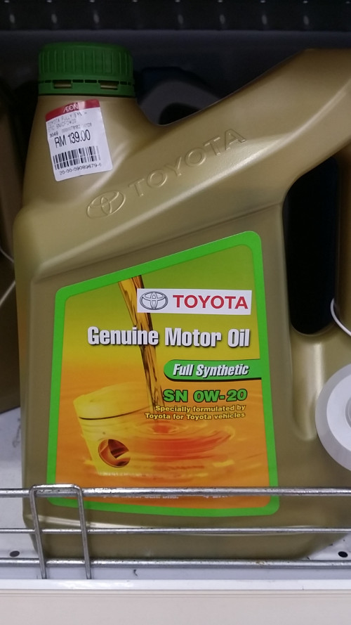 Fake engine oil from lazada