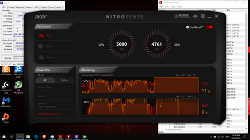 NitroSense Auto Max Load
