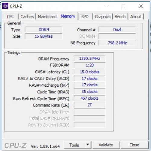Ram 8Gx2 Dual Channel