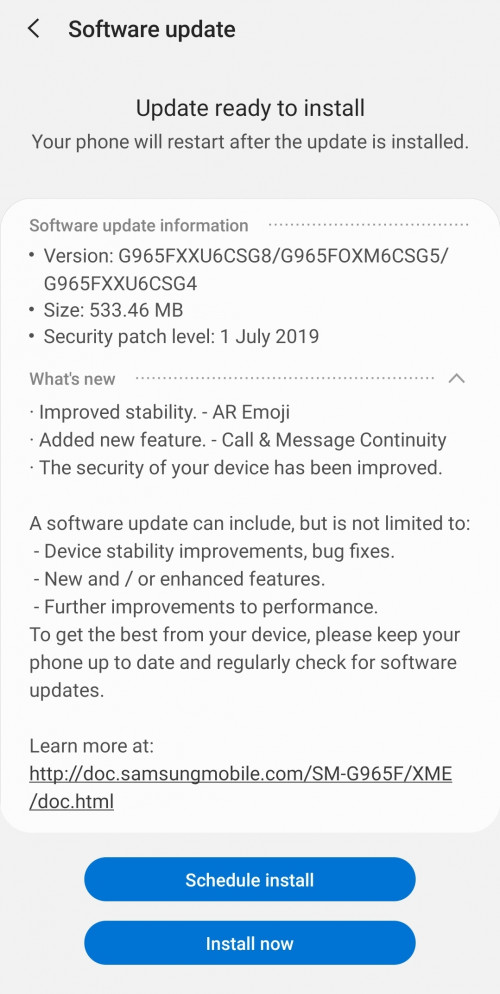 Screenshot 20190730 192042 Software update