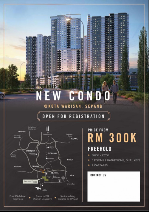 New Condo Kota Warisan