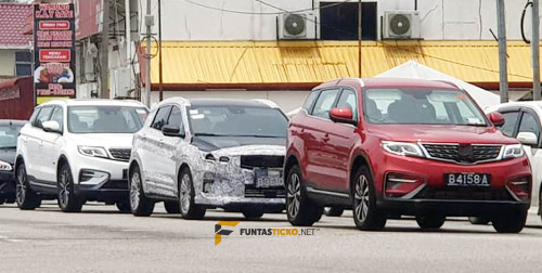 spyshot Proton X50 dengan X70 CKD kat Kuala Terengganu 1