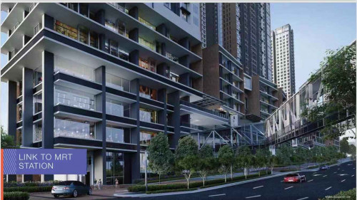 Integrated with MRT Station