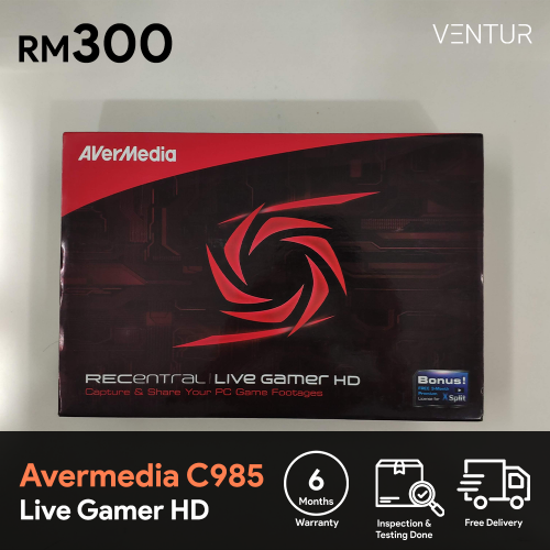 20191005 Avermedia C985 Live Gamer HD