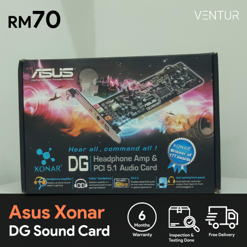 20191019 Asus Xonar DG Sound Card