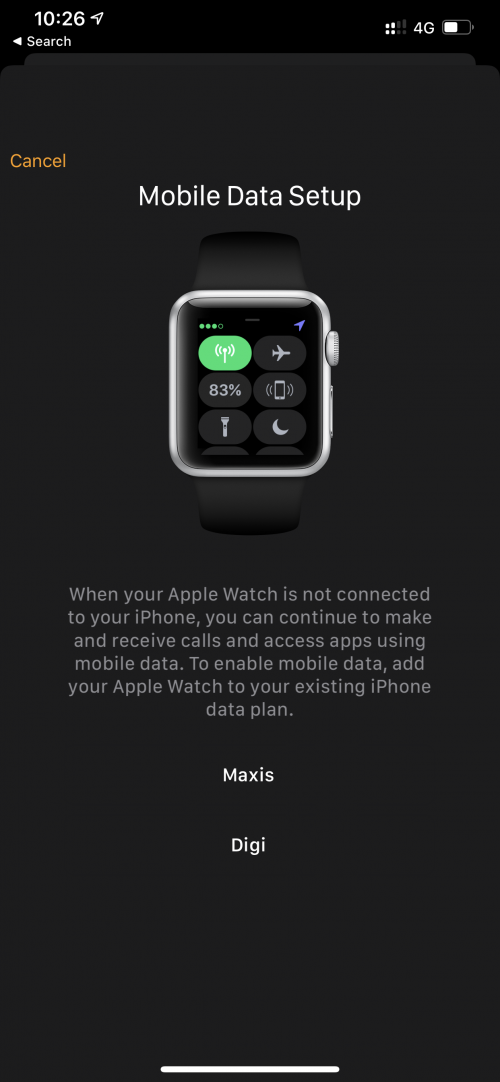 digi esim apple watch