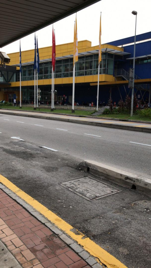 745am crowd outside Ikea Damansara