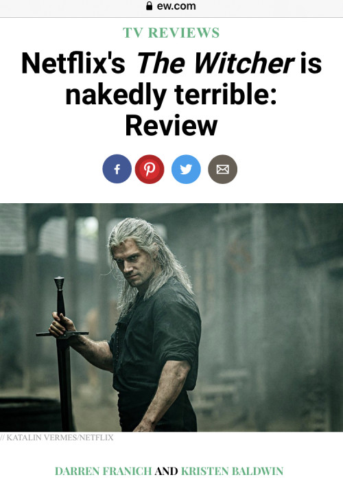 the witcher rating netflix