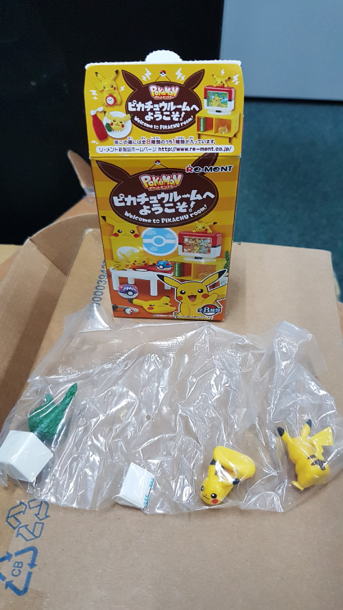 Re ment Pikachu Room (Pokemon Goods)