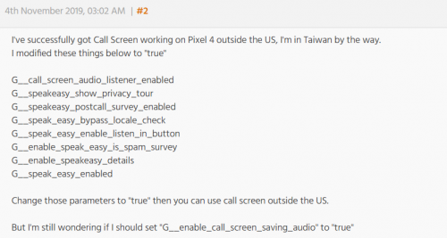 2020 01 17 21 06 51 Call Screening Outside US & Canada Google Pixel 4 XL