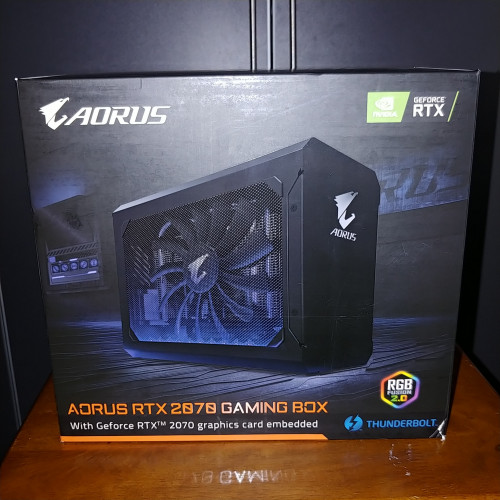 WTT WTS Aorus RTX 2070 Gaming Box 🤩 Price redu 🤩