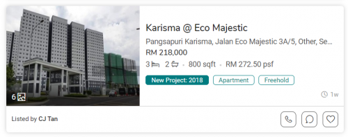 Rm260k Ecoworld Semenyih Apartment