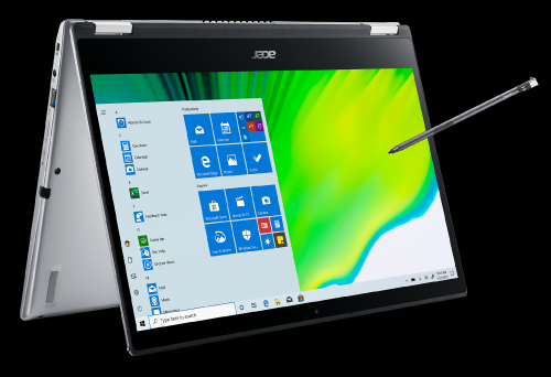 Acer Spin 3 SP314 54N WP win10 Silver 07 Stylus