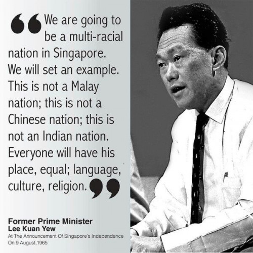 LKY multi racial