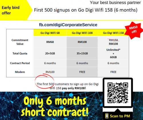 Digi Go WiFi Business Broadband short contract