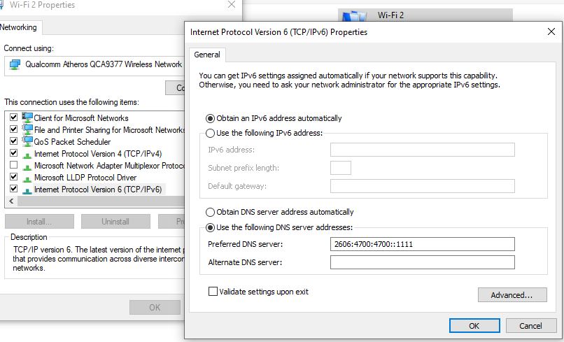 Ipv6 control message что это