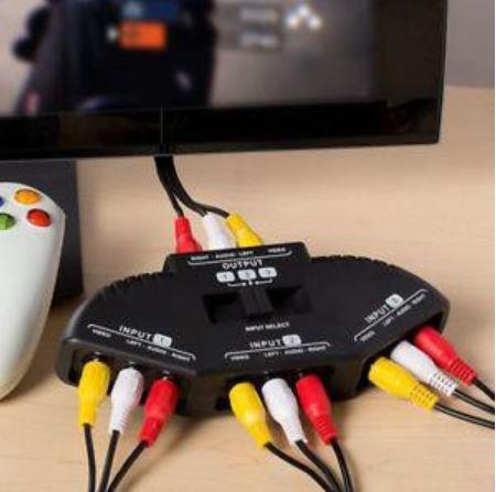 audio splitter with volume control and on off button for pc