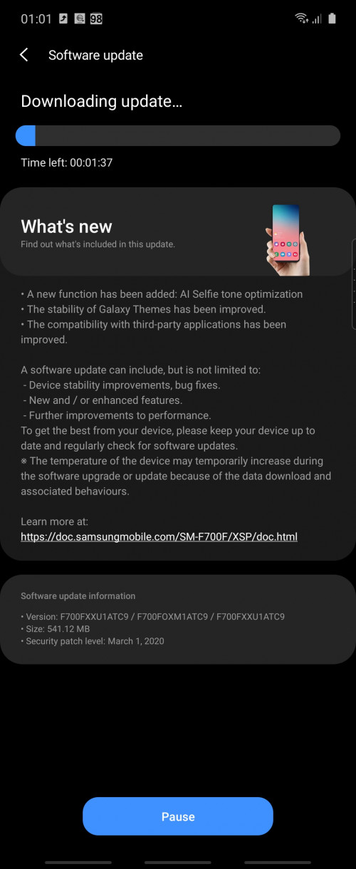 Screenshot 20200406 010125 Software update