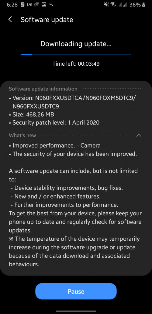 Screenshot 20200421 182807 Software update