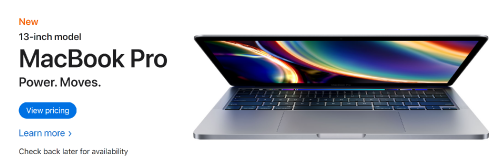 13 inch Model MacBook Pro