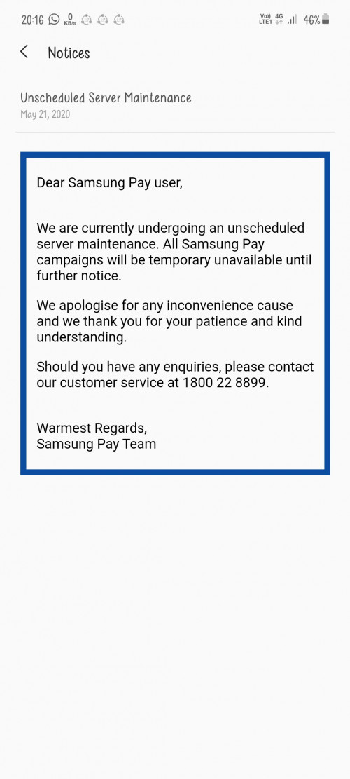 Screenshot 20200521 201605 Samsung Pay
