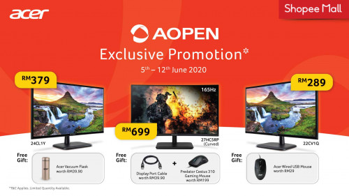 Aopen Monitor Online Promotion Banner R6 1920x1080