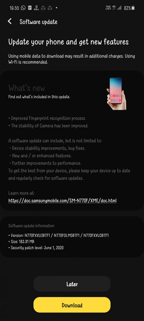 Screenshot 20200624 165535 Software update