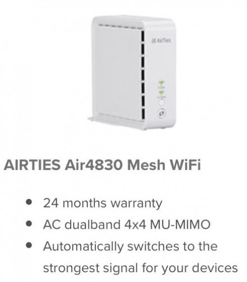 Wts Airties Mesh Wifi 2 Units