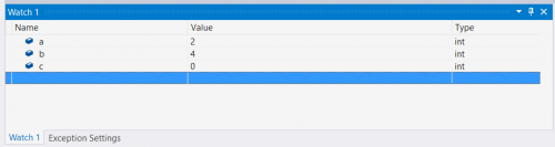 watchvariables