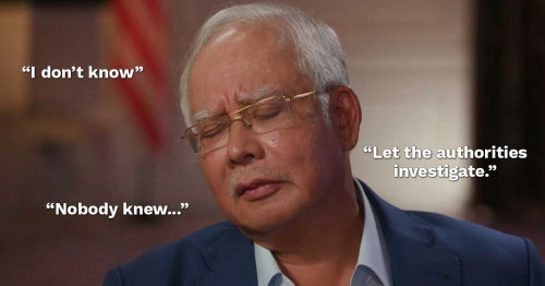 Najib Replied I Dont Know for About 14 Times in Al Jazeera Grilling Interview