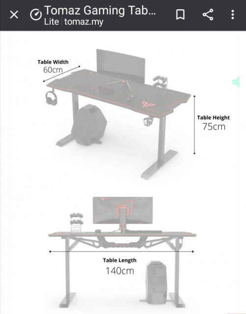 Tomaz Armor Gaming Table  Pre-Order the Tomaz Armor Gaming table