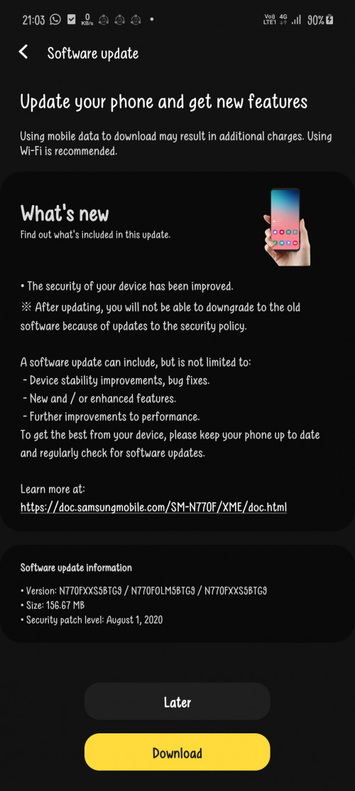 Screenshot 20200813 210352 Software update