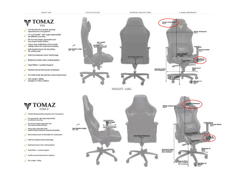 ZIOZ empire - Ready Stock Tomaz Gaming Chair: 1. Blaze X Pro 2